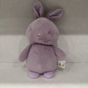 Bunnies By The Bay 12"  Plush Chubby  Stuffed Purple Bunny Lovey Soft